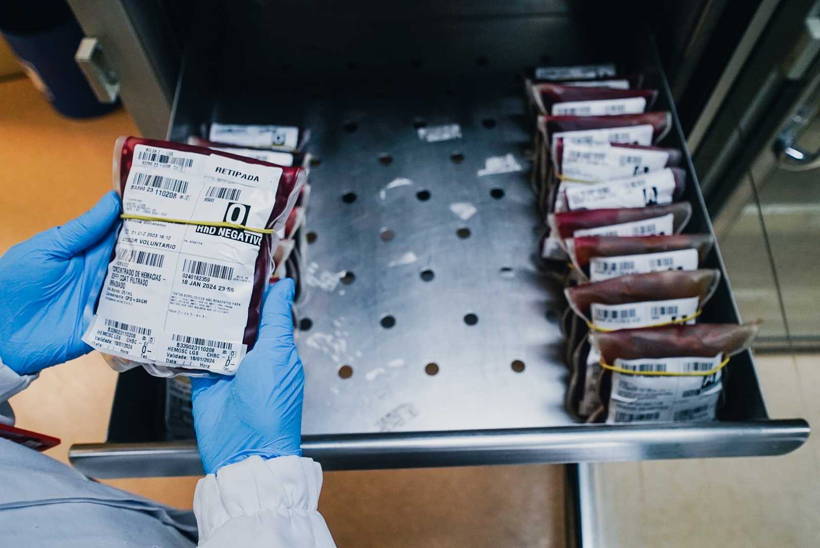 Hemosc planeja retomada de coletas em Canoinhas em meio a alerta nos estoques de sangue