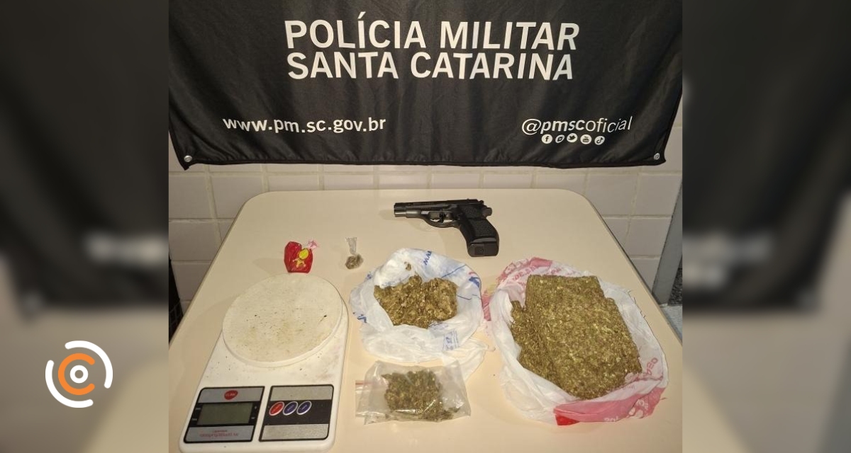 Jovem de 20 anos é preso por tráfico de drogas em Mafra