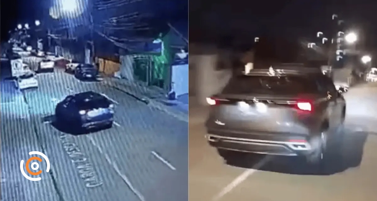 Crianças furtam carro de R$ 160 mil e provocam fuga em alta velocidade em SC