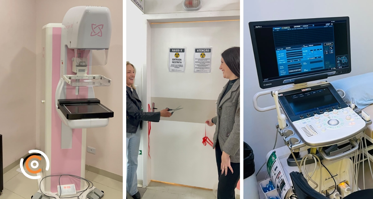 Hospital Santa Cruz inaugura novos espaços para mamografia e ultrassom em Canoinhas