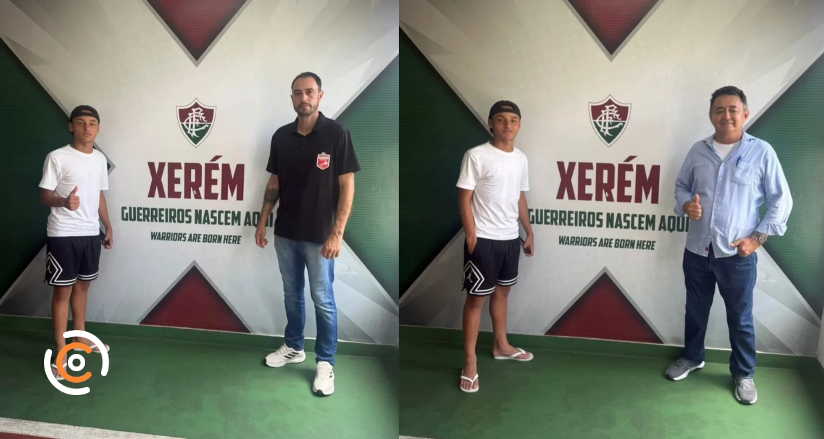 Aos 16 anos, atleta do Samas Sport Club inicia trajetória no Fluminense