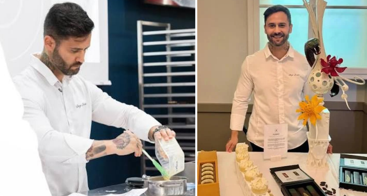 Chef Diego Lozano é primeiro brasileiro a integrar elite mundial da confeitaria
