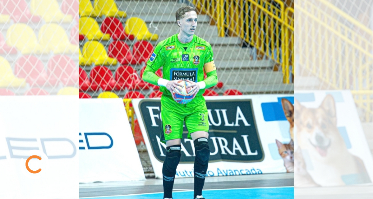 Goleiro de São Bento do Sul é convocado para a Seleção Brasileira Sub-20 de Futsal