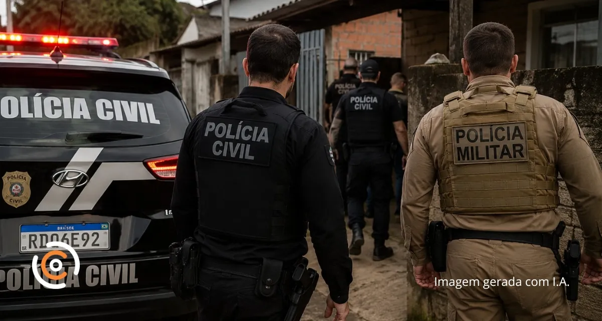 Suspeito de assaltar duas padarias é preso durante operação em Três Barras