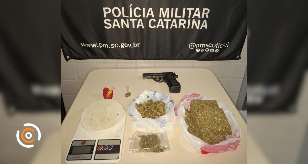 Jovem de 20 anos é preso por tráfico de drogas em Mafra
