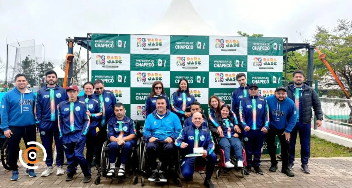 Atletas da ACD representam Canoinhas no Parajasc 2026 em Chapecó