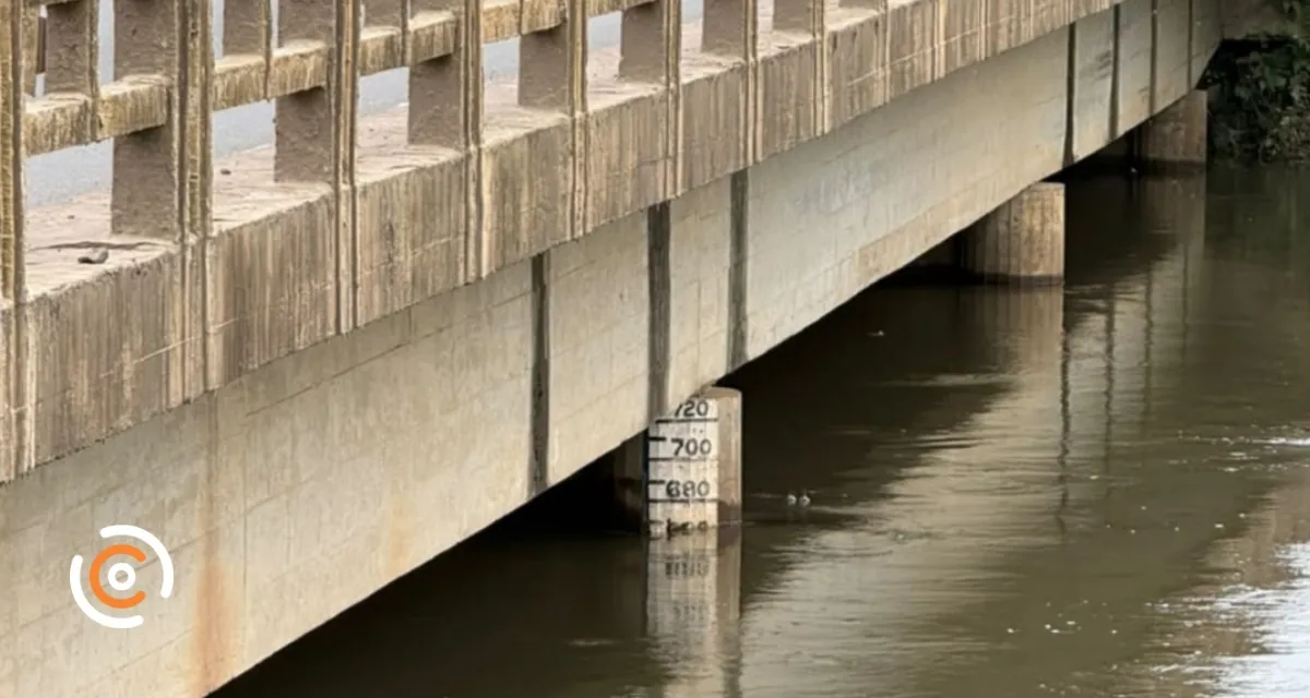 Nível do Rio Canoinhas fica abaixo da cota de alerta