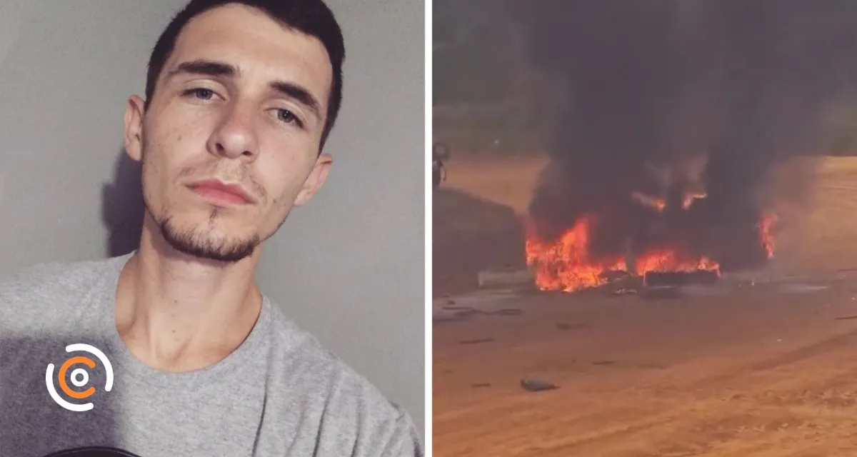 Piloto morre após carro capotar e pegar fogo durante competição em Mafra