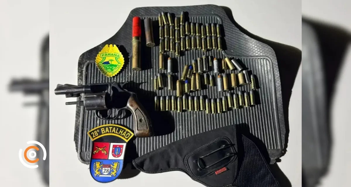 Motorista oferece R$ 10 mil a policiais após ser flagrado com revólver