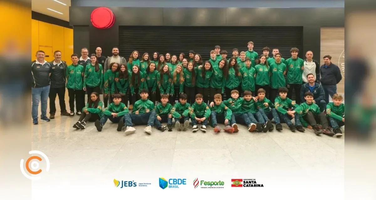 Santa Catarina conquista segundo lugar geral nos Jogos Escolares Brasileiros
