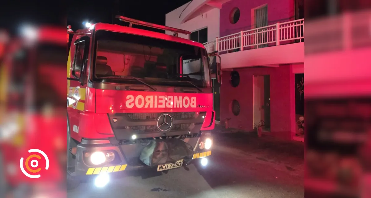 Incêndio atinge loja de utilidades no Centro de Bela Vista do Toldo e causa danos materiais