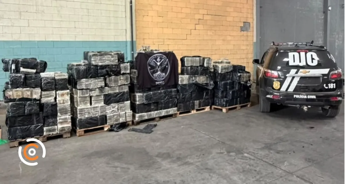 Polícia Civil apreende mais de 4 toneladas de cocaína em SC e prende seis britânicos