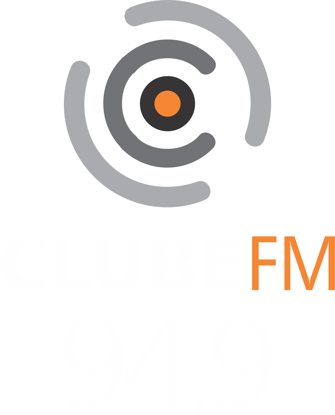 Logo Clube para fundo escuro